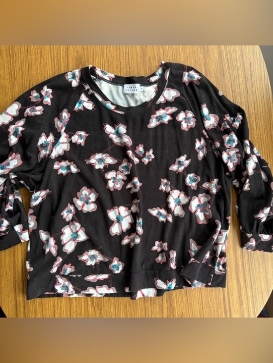 Tanya Taylor Tops - Tanya Taylor Floral Boxy Stretch Top 3X